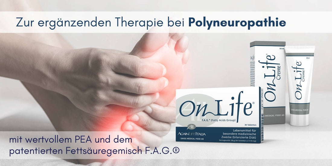 Polyneuropathie behandeln mit PEA