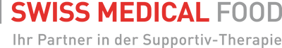 Logo Swiss Medical Food in rot und grau