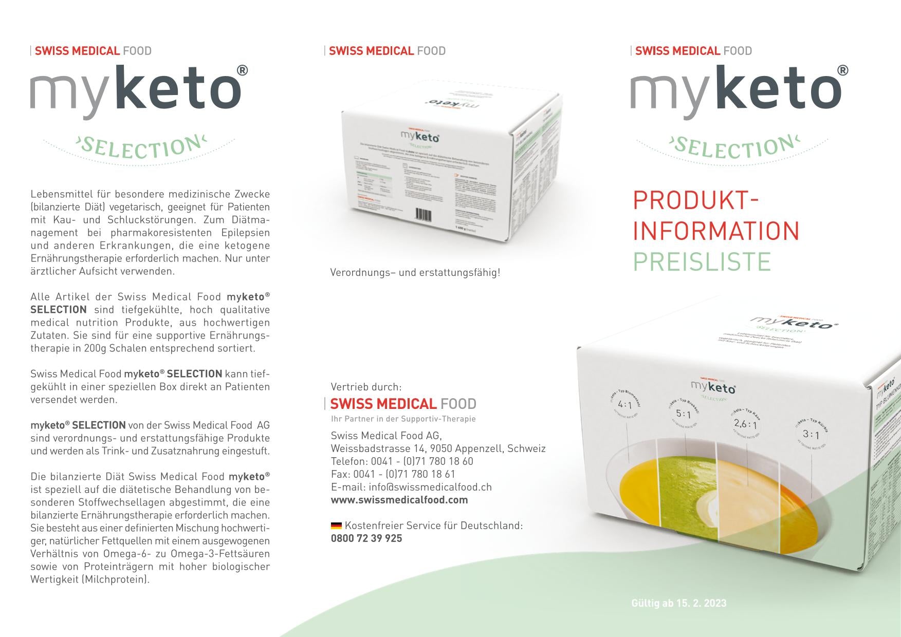 myketo Selection Infoflyer
